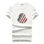 acheter tops t-shirts hommes moncler usa flag white